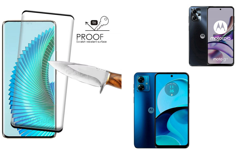 Захисне скло HyperGlass Pro для Motorola Moto E13, Moto E14 – максимальна чутливість та захист Київ - фото 1