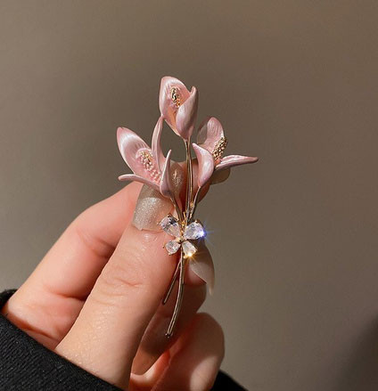 Брошь модная женская 2022 Цветок Киев - изображение 1