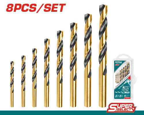 Набор сверл по металлу TOTAL TACSD0801 (6906711) Киев