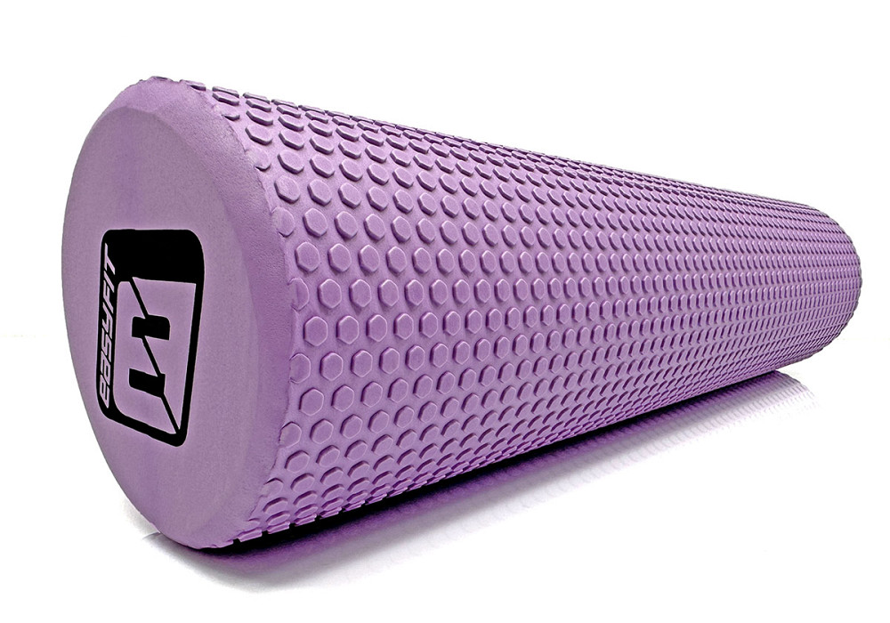 EasyFit Масажний ролик EasyFit Foam Roller 60 см Фіолетовий Київ - фото 2