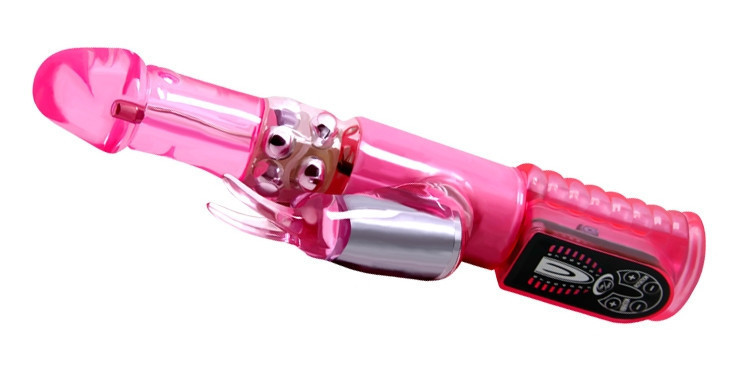 Вибратор с стимулятором клитора и функцией ротации BAILE - Pleasurizer Legend toyz, 8 vibration functions 8 Sex Aura Киев - изображение 7