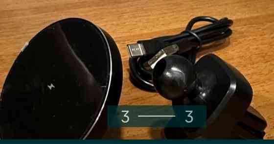 Авто Держатель с безпроводной Зарядкой: Magnetic Wireless 30W Киев