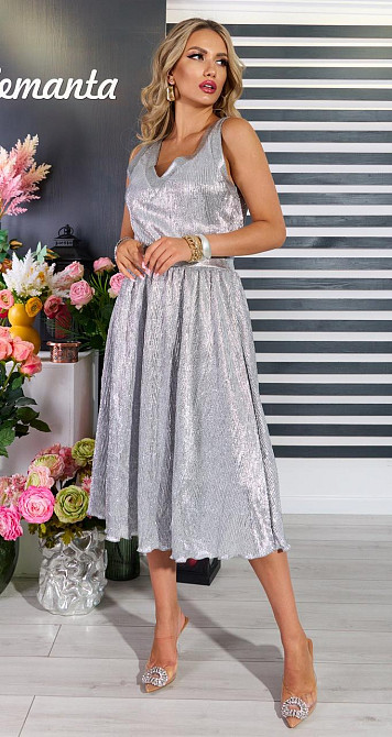 Гарне плаття плісе (42) Київ - фото 2