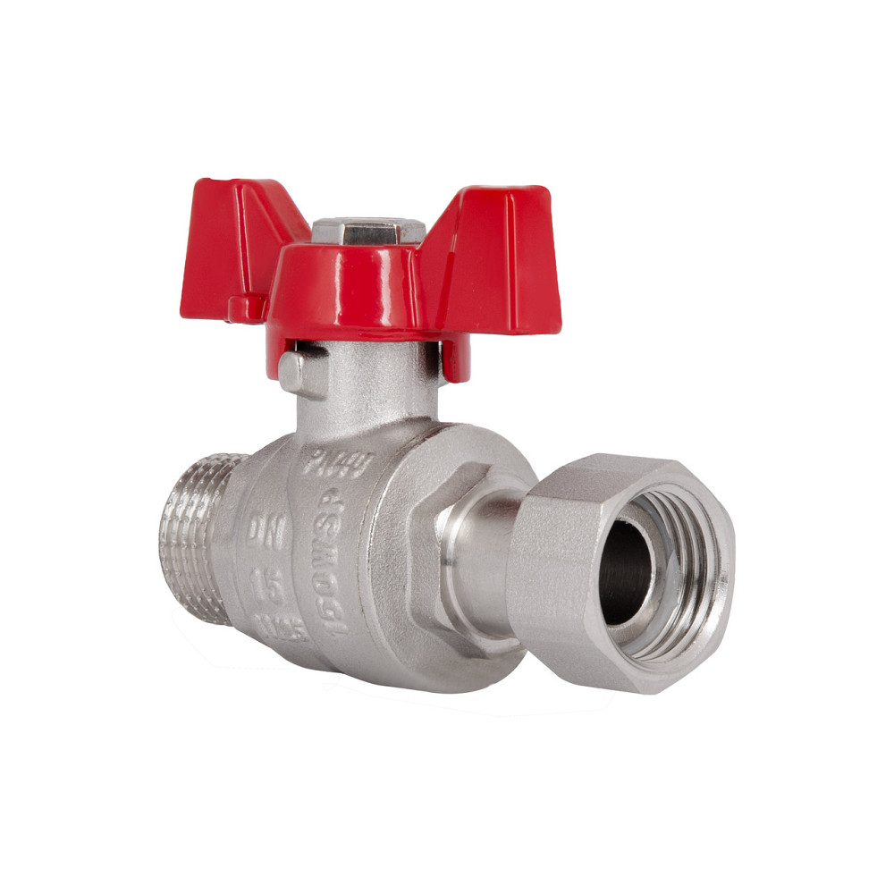 Кран шаровой с накидной гайкой Thermo Alliance Forte 1/2