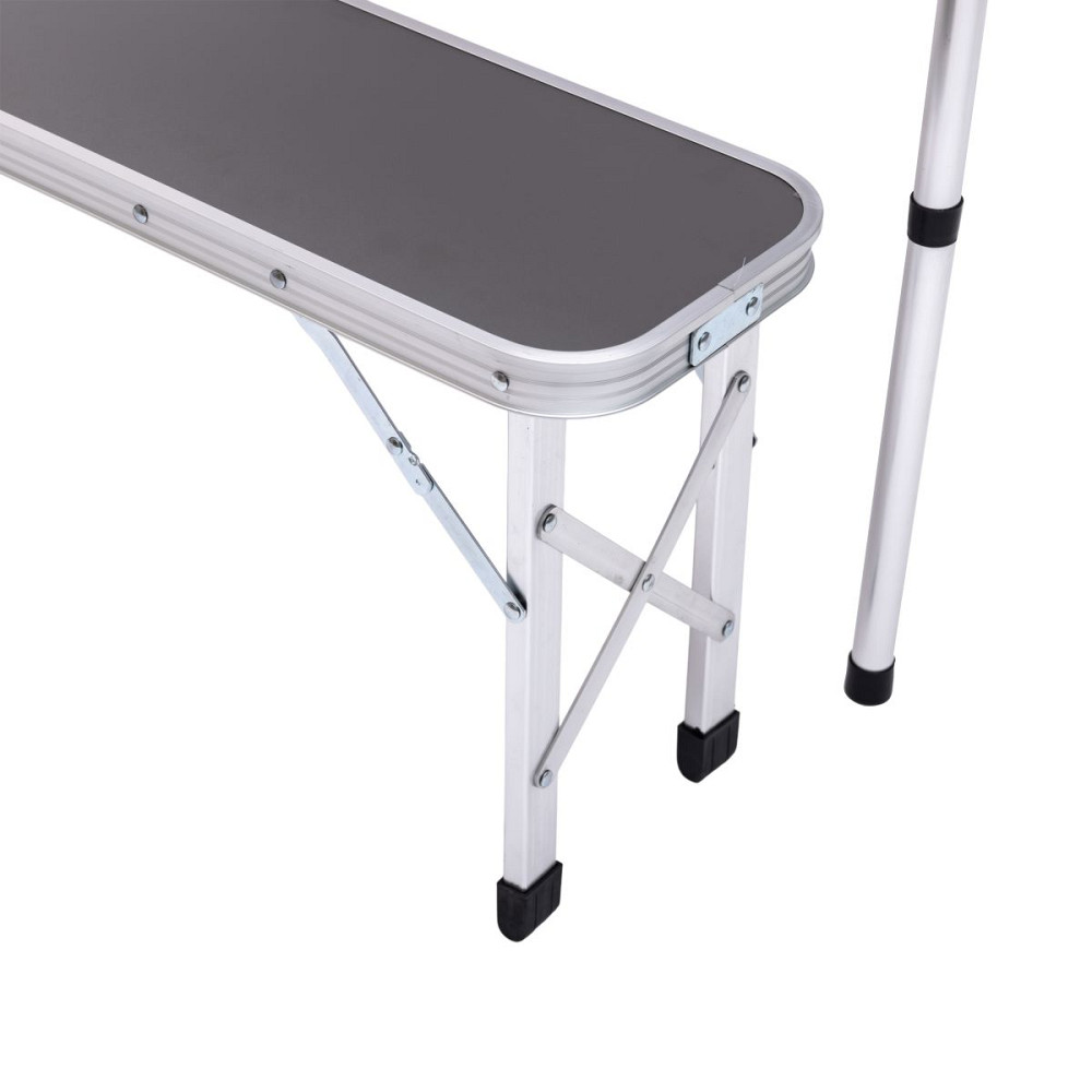 Lugi Комплект туристичний стіл + 2 лавки складні меблі Сірий Lugi JY-9060G Коломыя - изображение 7