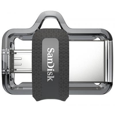USB флеш накопичувач SanDisk 64GB Ultra Dual Black USB 3.0 OTG (SDDD3-064G-G46) Вінниця - фото 1