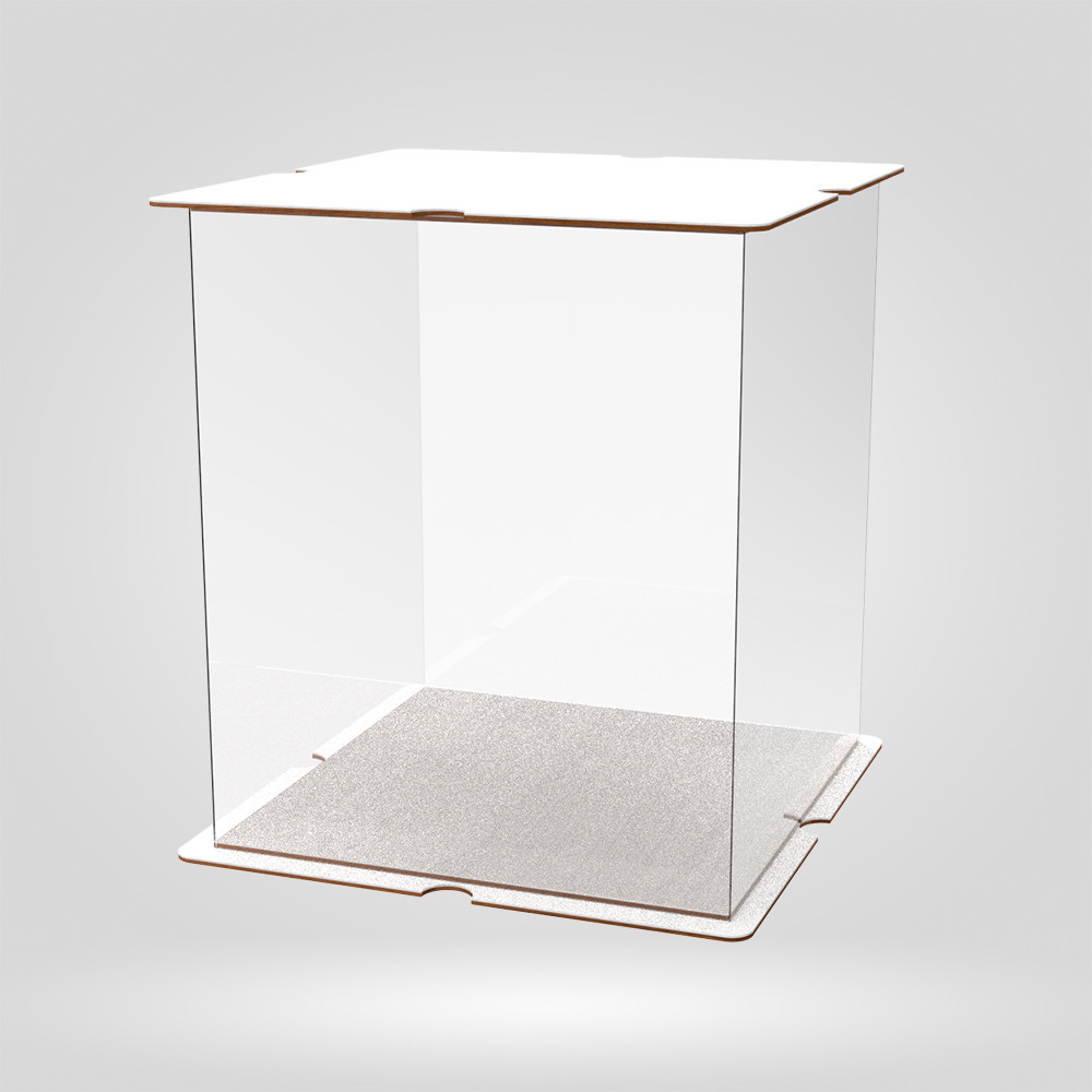 Коробка для тортів, квітів та подарунків EKOSTAR 250х250х300 Київ - фото 1