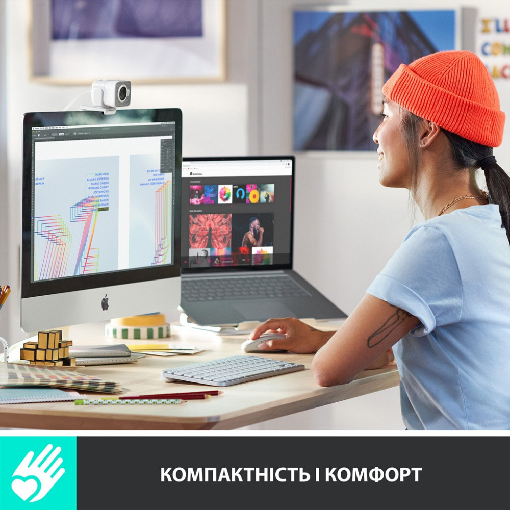 Клавіатура бездротова Logitech MX Keys Mini For Mac Minimalist Wireless Illuminated Pale Grey (920-010526) ( Сірий ) Харків - фото 11