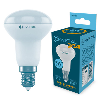 Лампочка CRYSTAL R50 5W PA E14 4000K (R50-003) Вінниця - фото 1