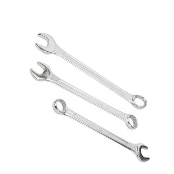 Набор ключей рожково-накидных 6-22 мм 12 шт (планшет) CrV Мукачево - изображение 1