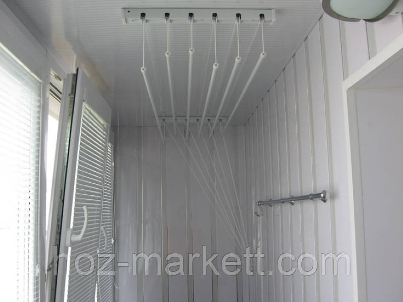 Потолочная сушилка на балкон пять прутьев по 1,8 метра Харьков - изображение 4
