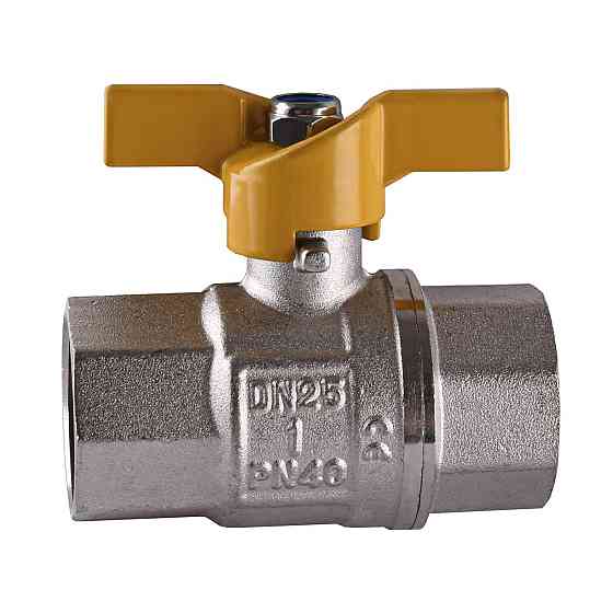 Кран шаровый прямой SELBA 1″ ВВ ЖБ SL1507 (000009634) Киев