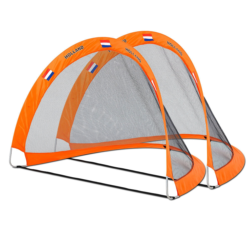 Футбольні ворота Exit Flex 120 х 80 см 2 шт помаранчеві Київ - фото 7