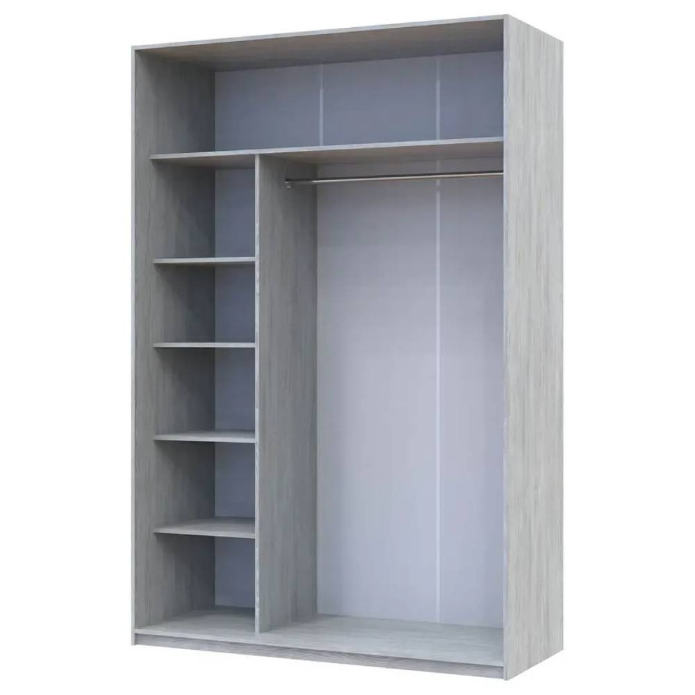 Шкаф купе Doros Сити Лайт Сосна Натти 1 ДСП / 1 зеркало 150х60х225 (DRS-011965) Львов - изображение 4