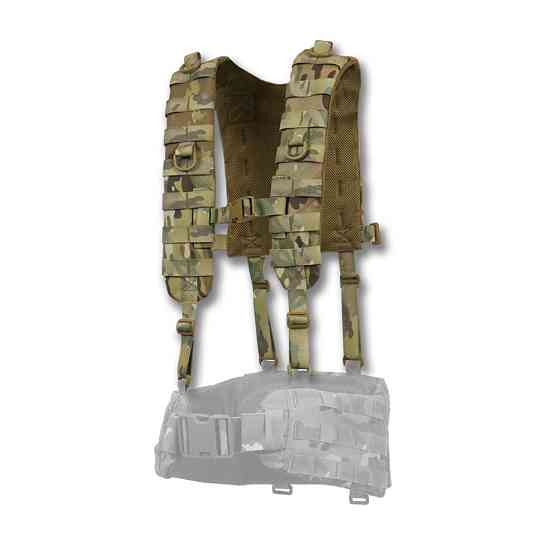 Ремені плечові (лямки) м'які для тактичних поясів РПС Мультикам Київ