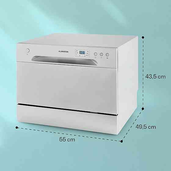 Б/У Посудомийна машина Klarstein Havasia UV 6 10041823 Німеччина Дніпро