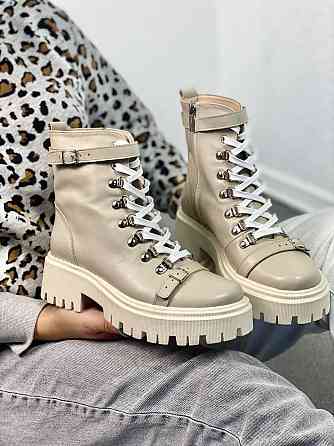 Без бренда Черевики жіночі ARLEN БК-Брук бежеві (зима, шкіра натуральна) (4853) 35-40 39 Коломыя