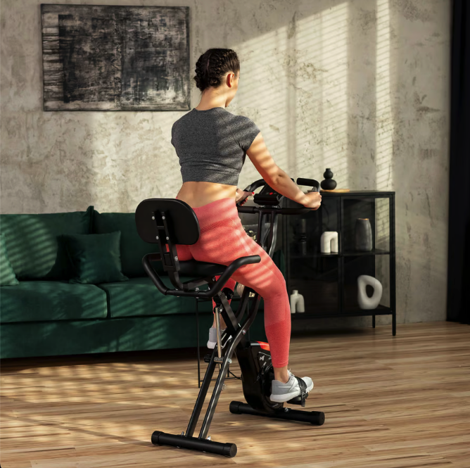 Велотренажер Hop-Sport HS-3030X Apeks X-Bike чорний Киев - изображение 2