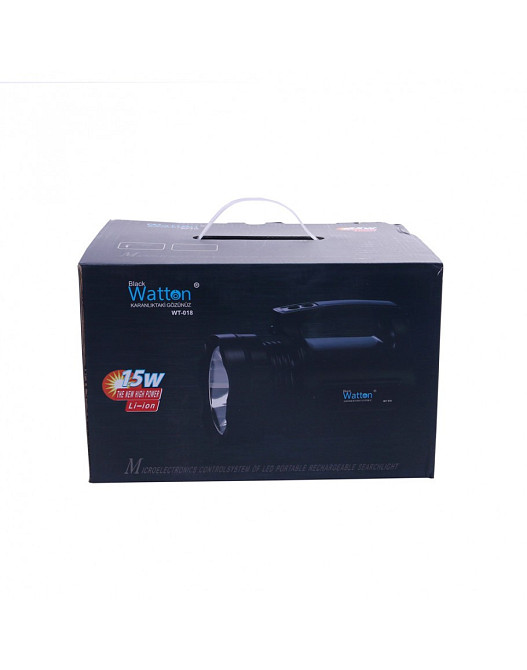 Профессиональный светодиодный прожекторный фонарь Watton WT-018 15 W 800 Лм аккумуляторный переносной Каменец-Подольский - изображение 7