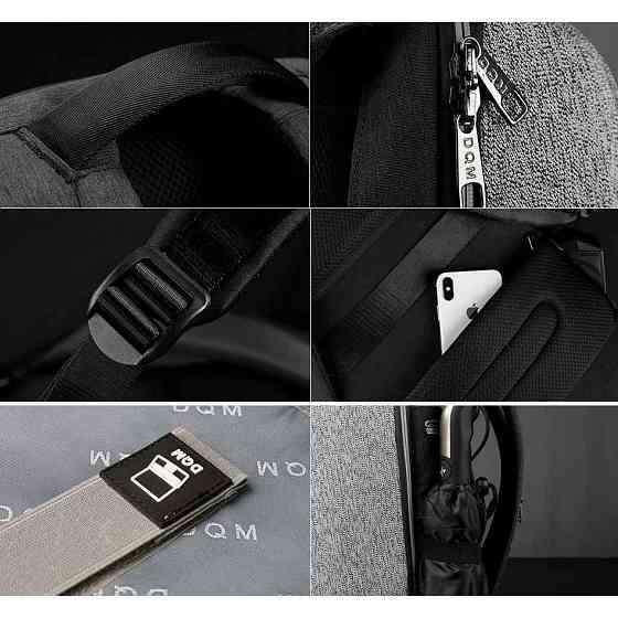 Рюкзак Tigernu 15.6" чорний-сірий Київ