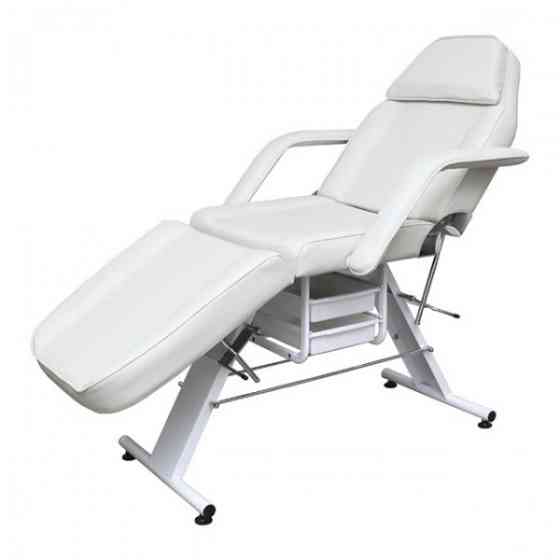 Трисекційний масажний стіл-кушетка для косметології та масажу з лотками Київ