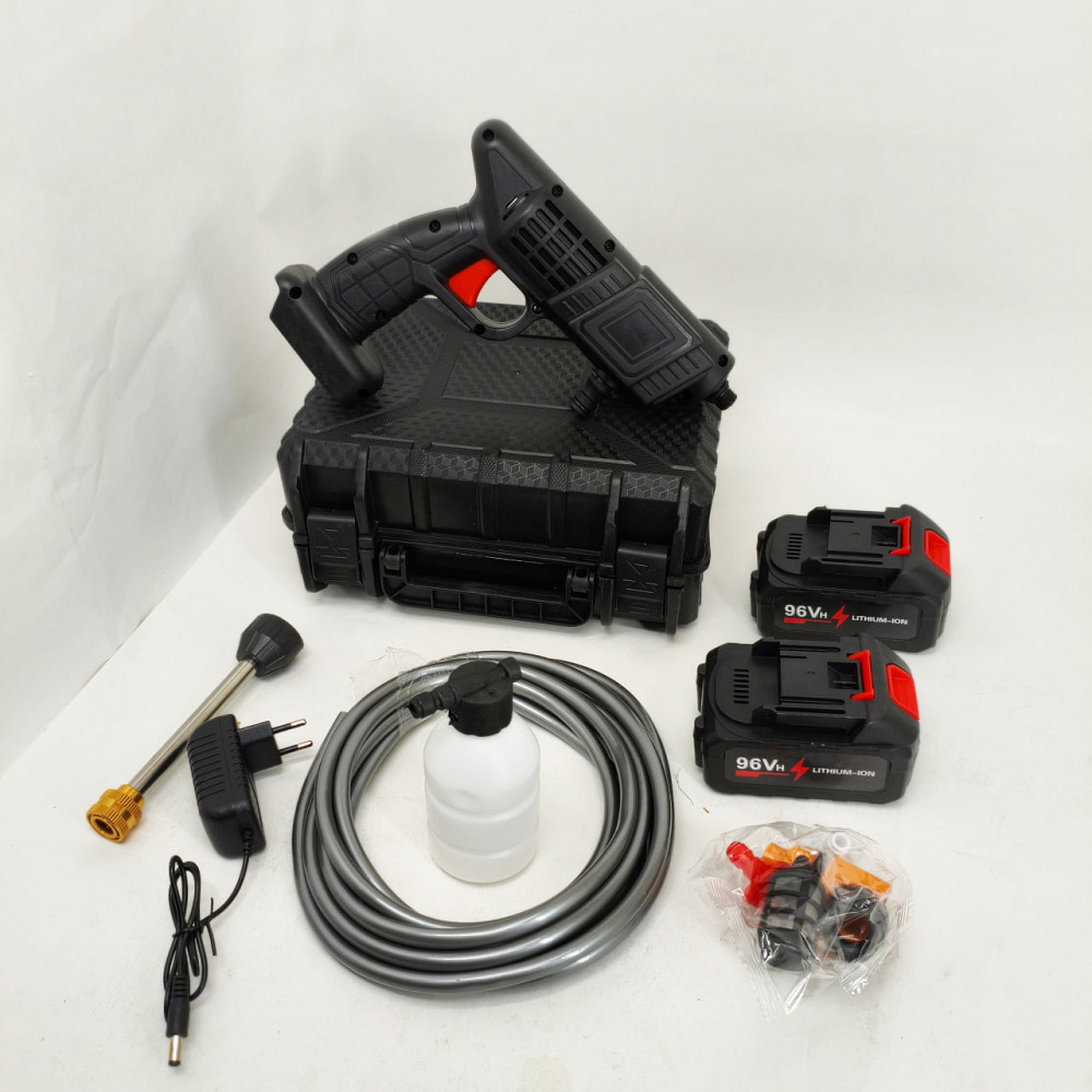 Високонапірна мийка для авто на батареях, Мийка високого тиску для двору, Портативні міні-мийка OK-83 Львів - фото 14