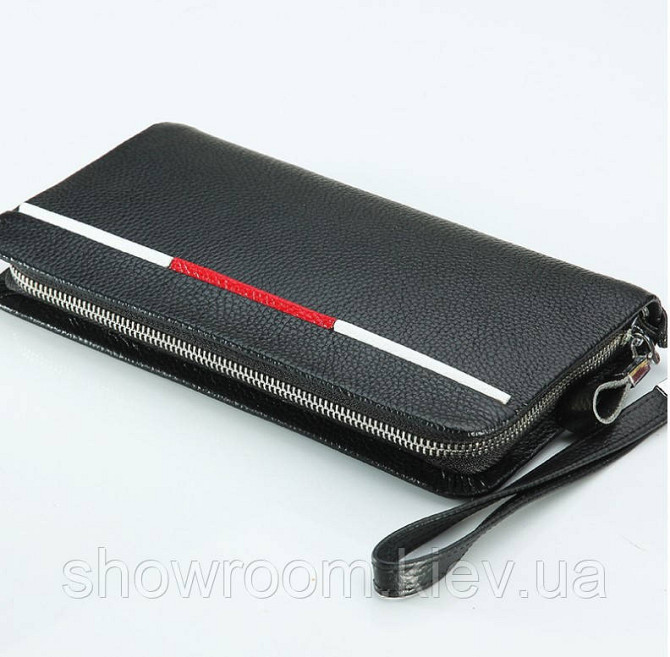 Мужской кожаный клатч Leather Collection (2762) Киев - изображение 2