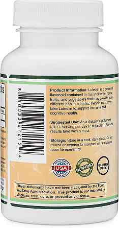 Лютеолін Double Wood Supplements Luteolin 100 mg 120 capsules Луцьк