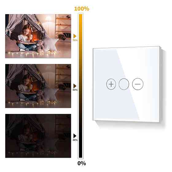 Сенсорний диммер LIAONFOY 700W, 10A, 250V Луцк