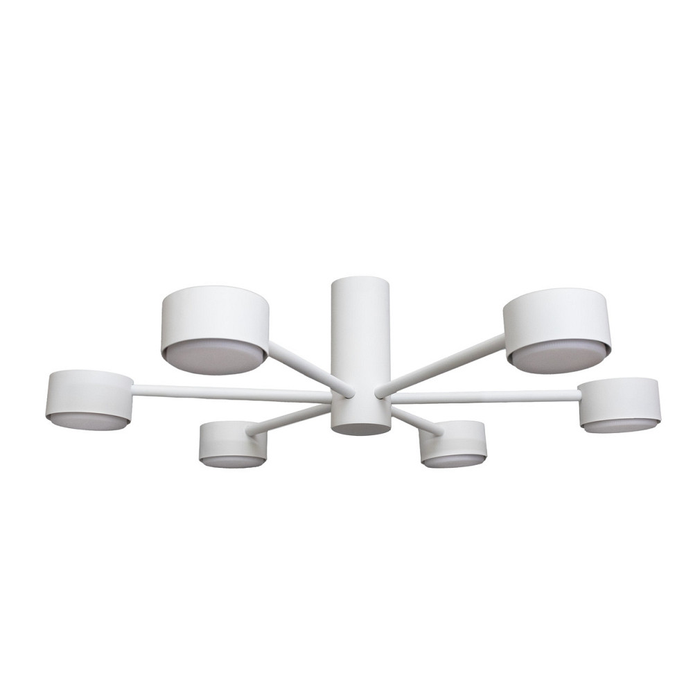 Люстра потолочная MSK Electric Copter на шесть круглых плафонов под лампы GX53 NL 8041-6 WH белый Одесса - изображение 1