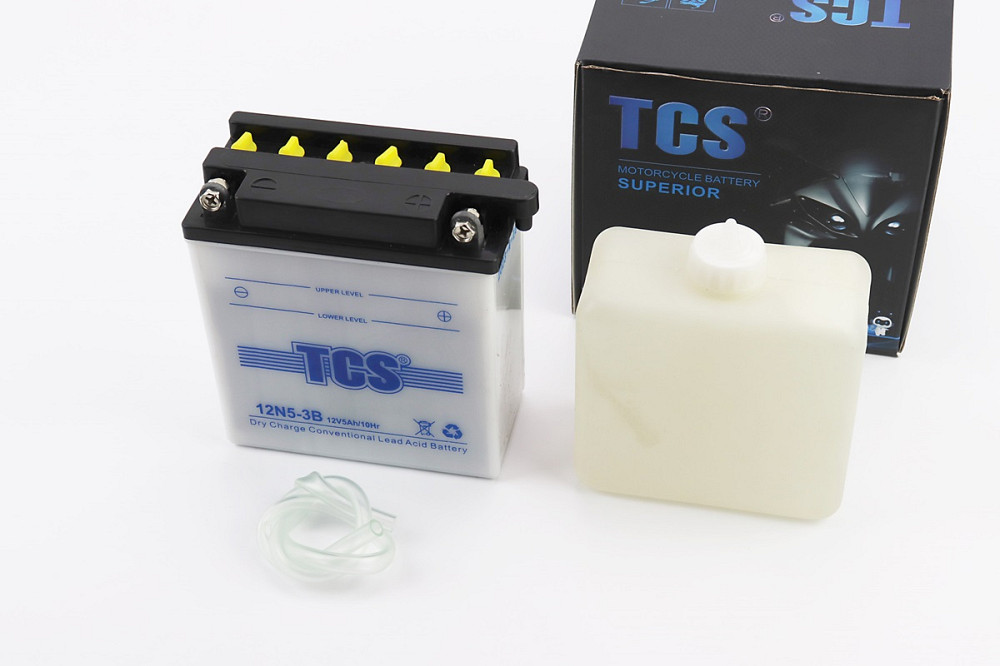 Акумулятор 12V5Ah 12N5-3B кислотний (L120*W60*H130mm) "Active" Київ - фото 1