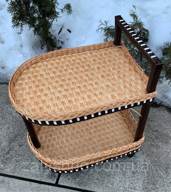 Барный столик плетеный из лозы с ротангом Киев - изображение 3