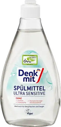 Denk mit Spülmittel Ultra Sensitive, 500 ml рідина до посуду ультрачутливий Німеччина Київ - фото 3