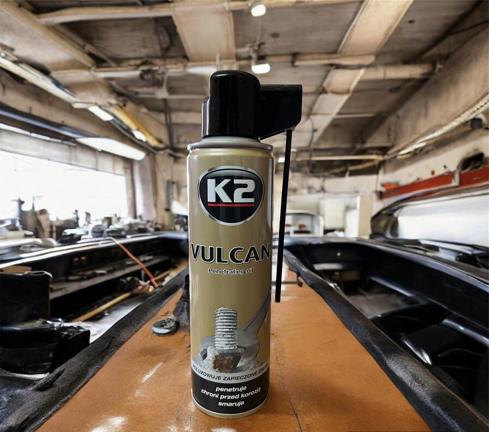 Проникающая смазка K2 Vulcan Жидкий ключ 250 мл Чортков - изображение 3