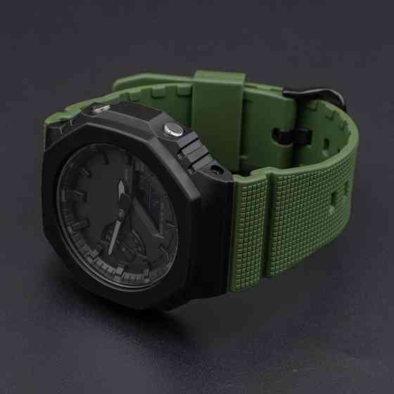 Ремінець для Casio G-Shock GM-2100 B Army Green BK SBR Київ