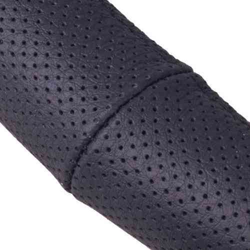 Чохол на кермо 331 L чорний BO перфорована шкіра з 3 швами Харків