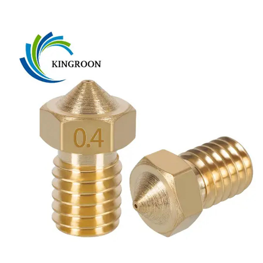 Сопло Kingroon V5 V6 E3D з внутрішнім діаметром 0,4 мм Київ - фото 1