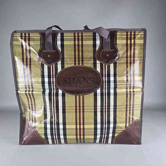 Сумка господарська, поліпропіленова, з кольоровим малюнком No2 Щільна (44x38x18) (1 шт.) Харків