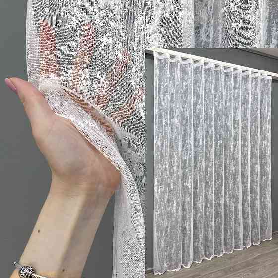 Тюль жаккард, 