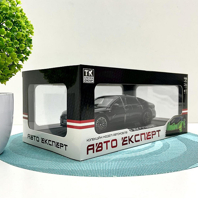 Машинка Audi А7 Авто Експерт металопластик 1:24 звук світло інерція Чорна (1904-17) Чернігів - фото 3