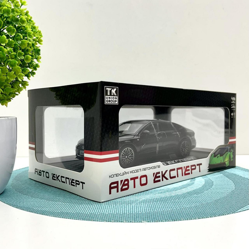 Машинка Audi А7 Авто Експерт металопластик 1:24 звук світло інерція Чорна (1904-17) Чернигов - изображение 3