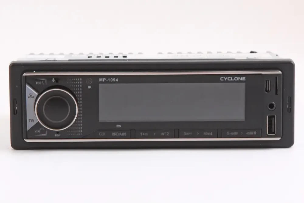 Автомагнітола Cyclone MP-1094 RGB BT/USB/MicroSD/ISO/доп. розїзд /iCar Link Вінниця - фото 1