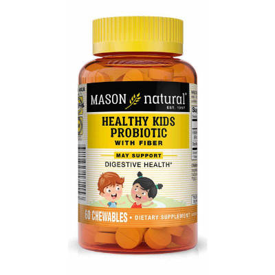 Пробиотики Mason Natural Пробиотик с клетчаткой для детей, Healthy Kids Probiotic Wit (MAV-17115) Винница - изображение 1
