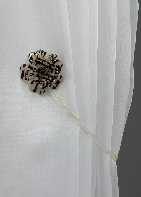 Магніти для штор і гардин Аріадна набір 2 шт Коричневий (81-163) Київ - фото 4