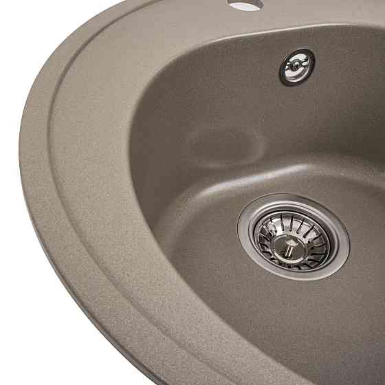 Гранітна мийка для кухні VALESO LUNA 510 матова Титан Коломыя