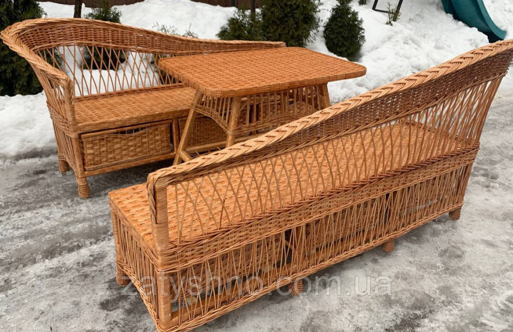 Набір плетений з лози Київ - фото 5