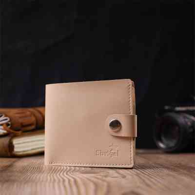 Кошелек Shvigel Кожаный Молочный (16623) Винница