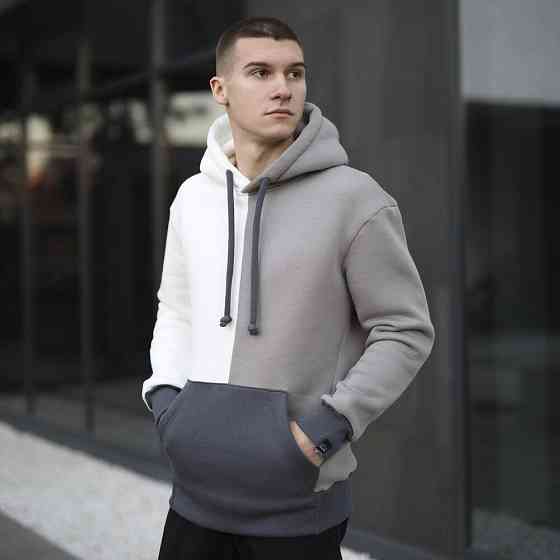 Зимнее теплое мужское худи мужское Pobedov 1touch Киев