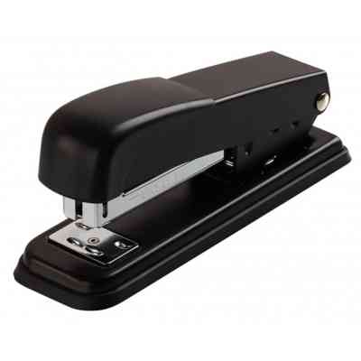 Степлер Comix металевий, 25 аркушів, скобы №24, 26, чорний (STAP-COM-B3083-B) Вінниця
