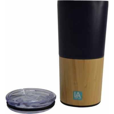 Термокружка Line Art Mao 500 мл темно-синій/бамбуковий (20201LA-44) Вінниця - фото 2